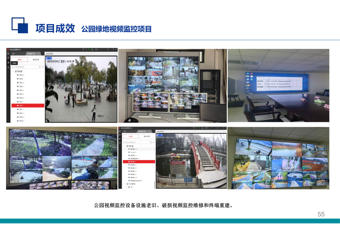 公园绿地视频监控项目